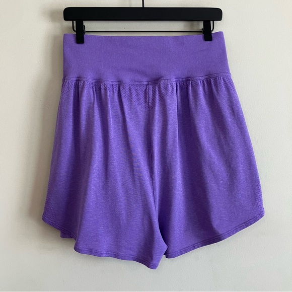 Gymshark Vital Seamless 2.0 2-IN-1 Shorts Bright Purple Marl XL - Picture 2 of 14